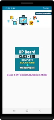 Class 6 UP Board Solutions in android App screenshot 12